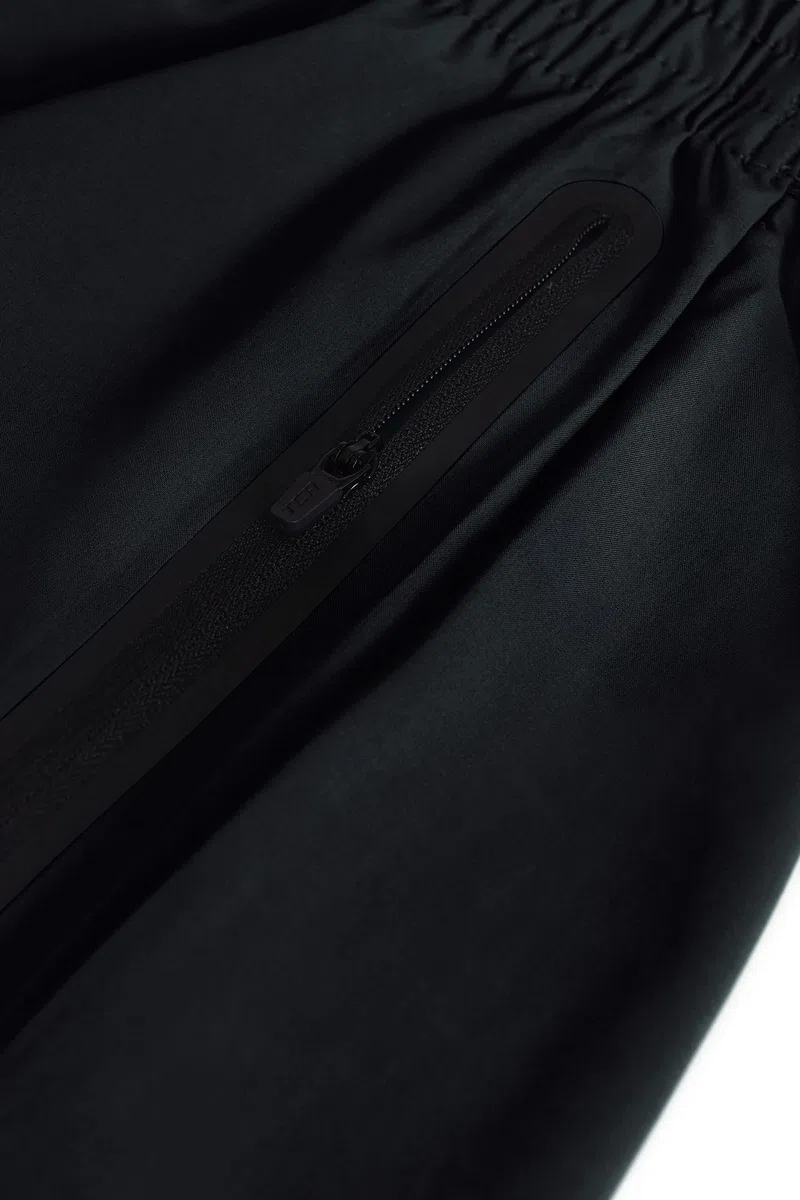 TCA Pantalones Cortos Elite Tech para Correr o Gimnasio con Bolsillos de Cremallera para Hombre - Negro, XL