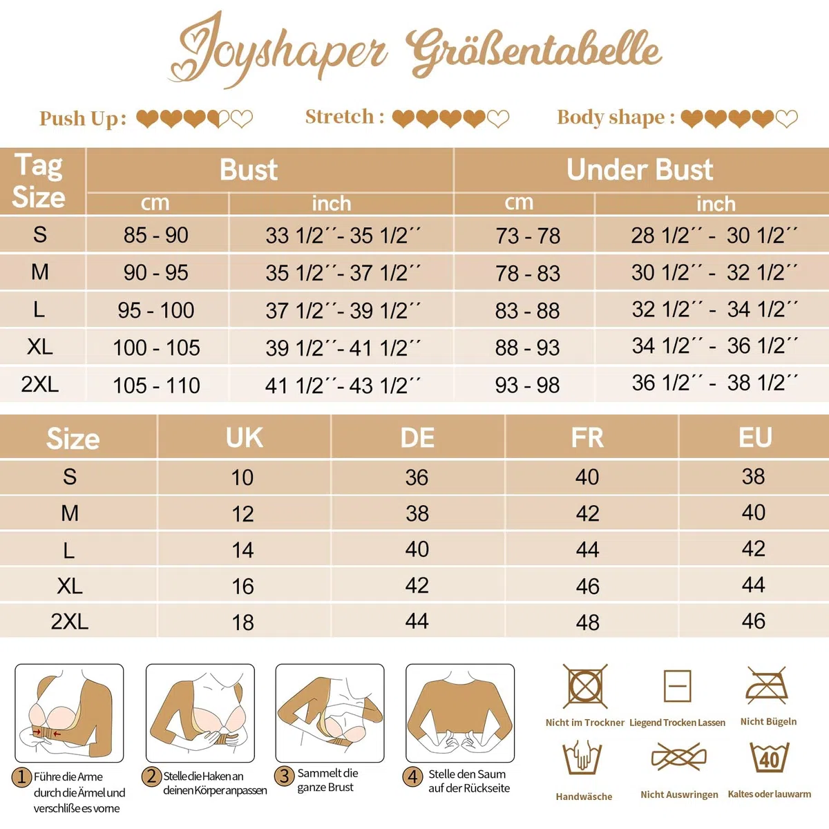 Joyshaper Mangas Comprimidas Del Brazo Femenino Blusa Tallada Con Mangas de Brazo El Cuerpo Superior Comprime Chaleco y La Espalda Apoya Hombro