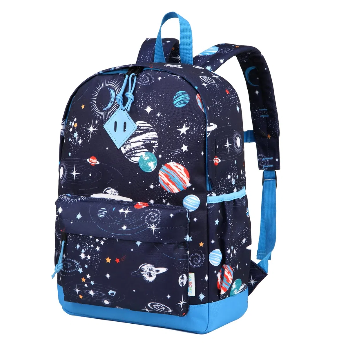 VASCHY Mochila Niña,Mochila Infantil 4-6 Años para Escolar Ajustar Carpeta A4 con Bolsillos Laterales y Correa en Pecho