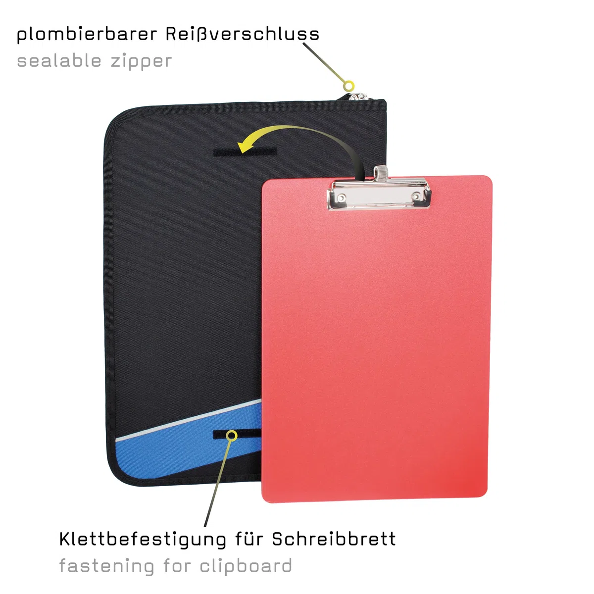 tee-uu KEYSTUFF XL - Carpeta organizadora para llaves (14 llaves, tablero extraíble)