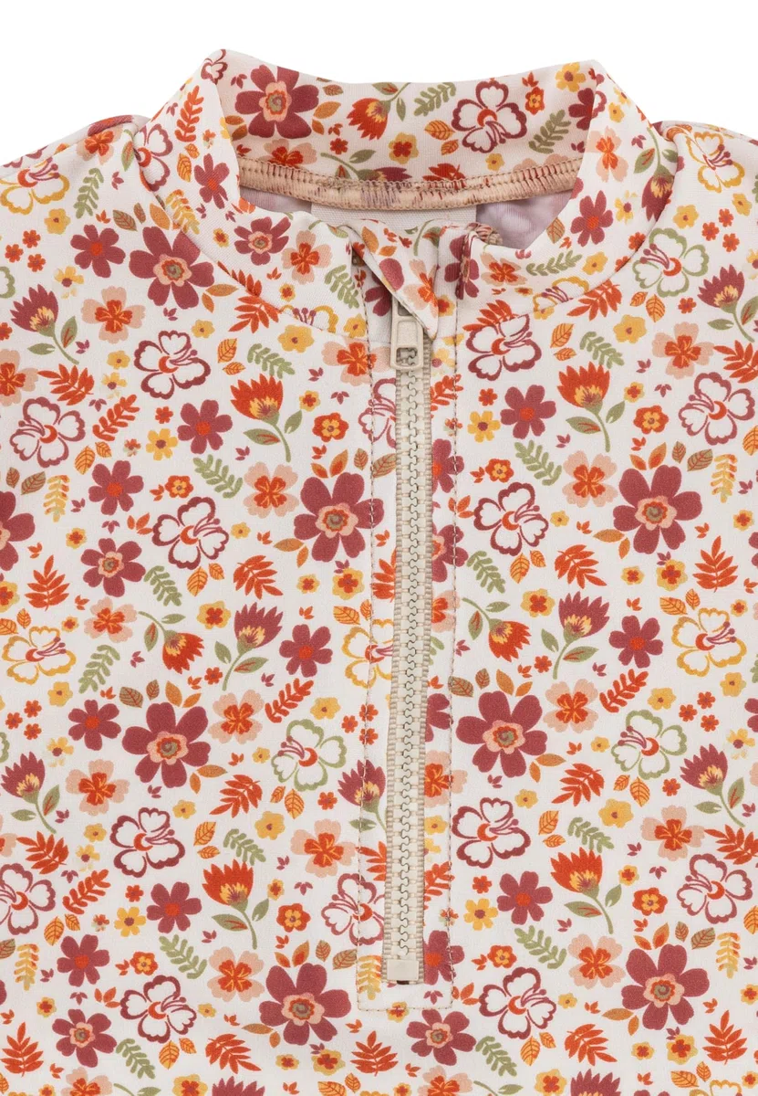 Sterntaler Badeshirt Langarm Blumen Juego de Camisa para Nadar para Bebés