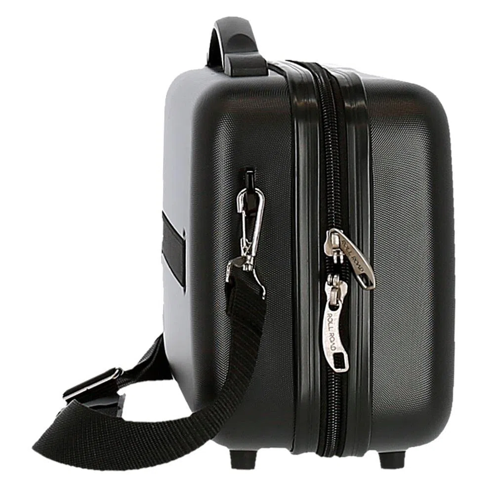 Roll Road Camboya Neceseres de viaje Negro 29x21x15 cms Rígido ABS 9,14L 0,63 kgs