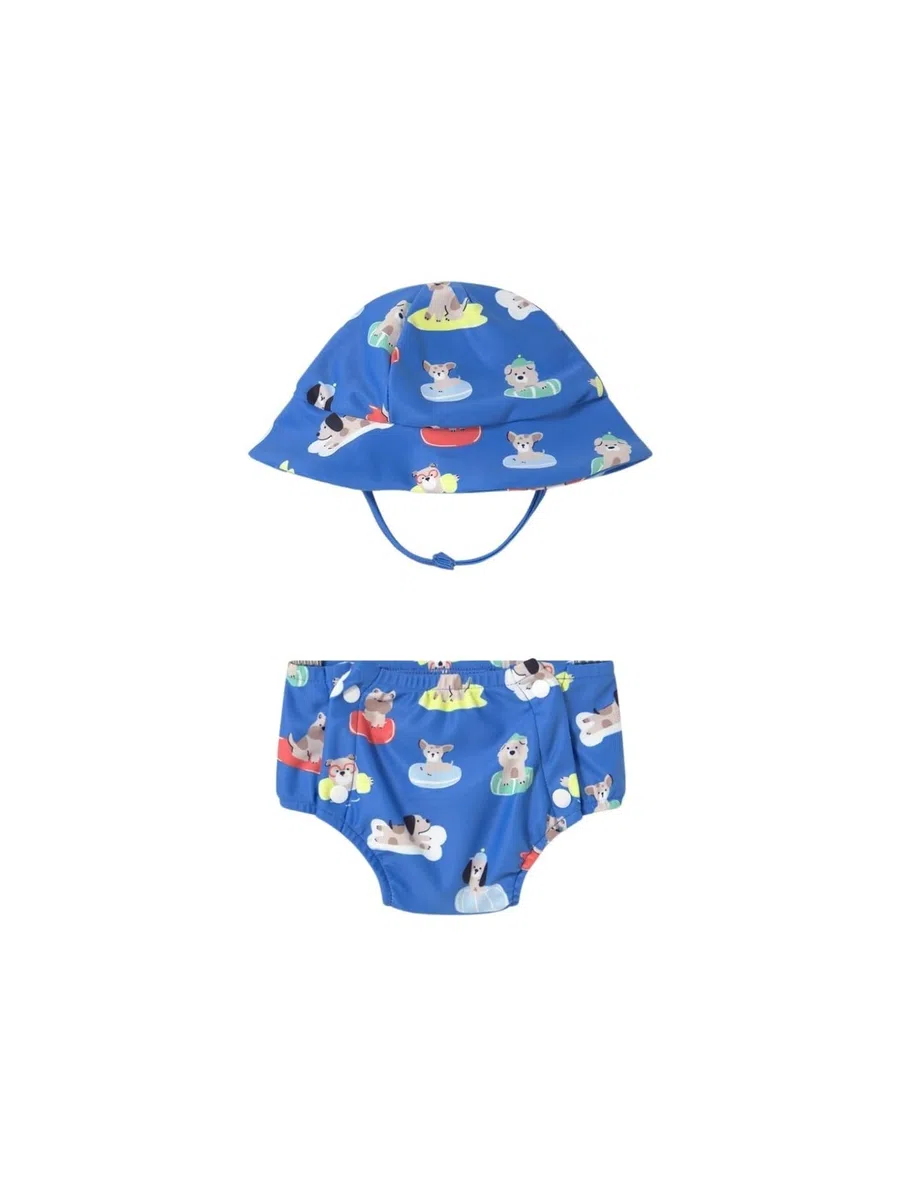 Mayoral Conj. baño Gorro para bebé niño Klein