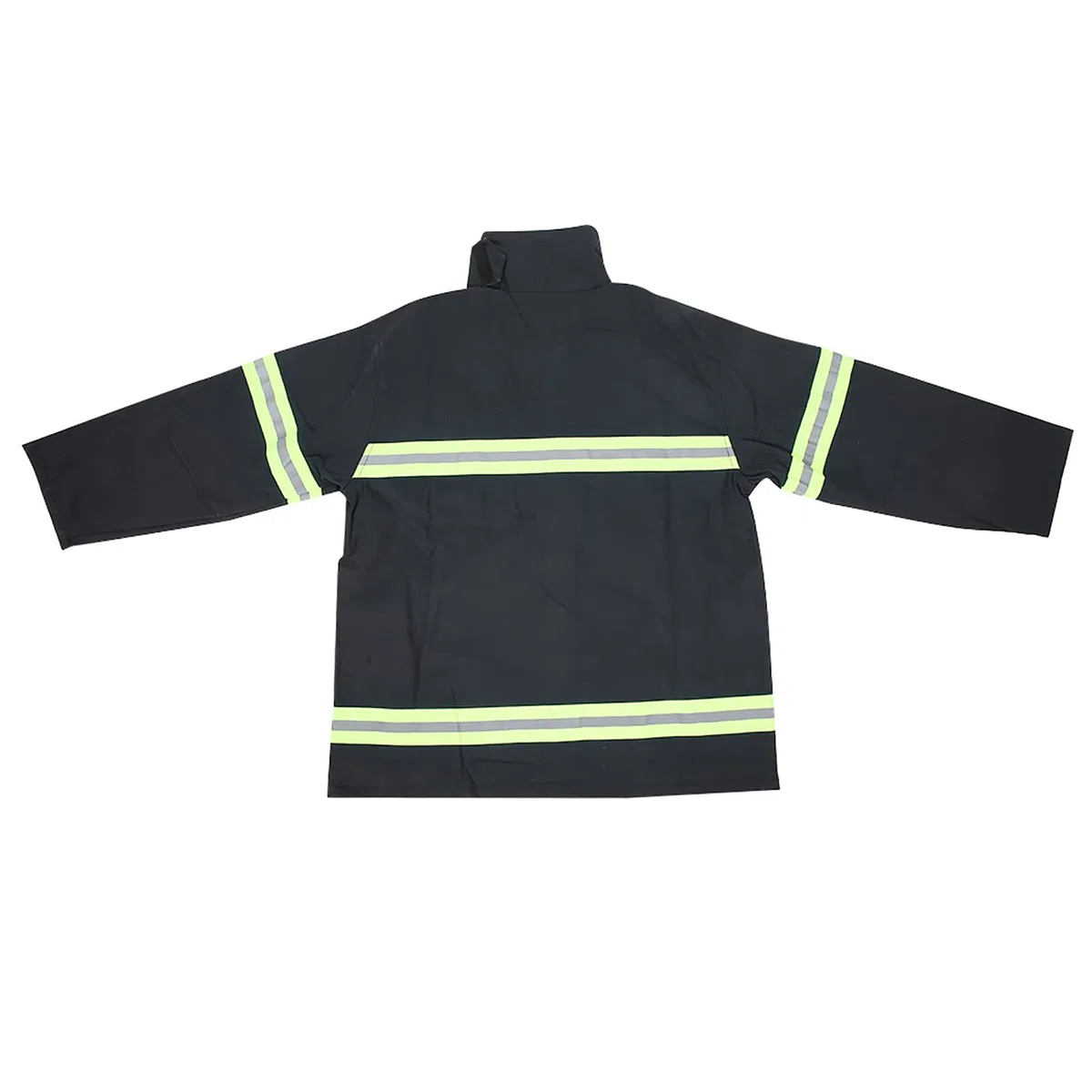 FILFEEL el Traje de Ropa Ignífuga Incluye Abrigo Y Pantalones, Mono de Combate Reflectante de Protección para Bomberos a Prueba de Calor (-20 ° C a + 200 ° C Entorno de Trabajo)(L)