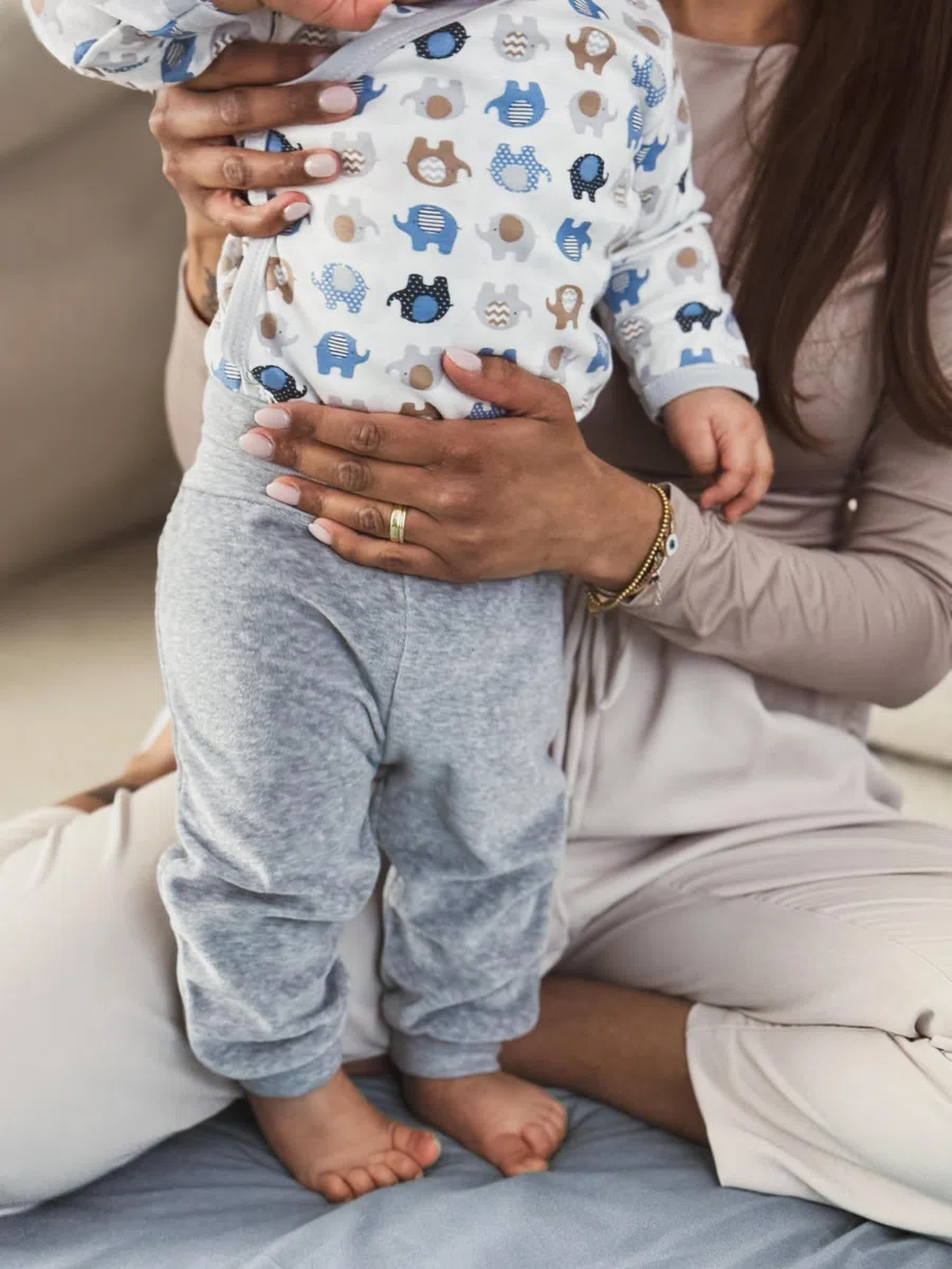 TupTam Pantalones Bebé Niño Invierno 3 Unidades – Pantalones Bebe Calentitos con Cintura Elástica