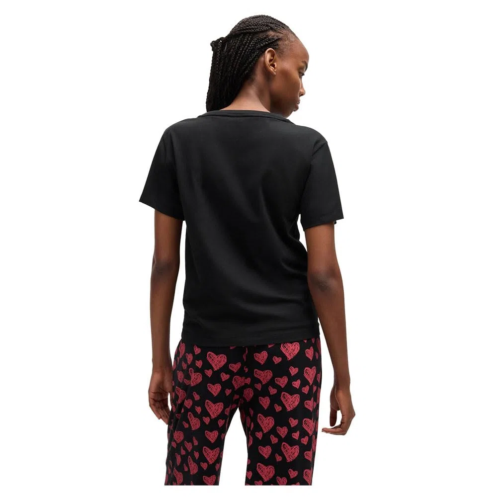 HUGO Camiseta Nikka, Negro1, XS