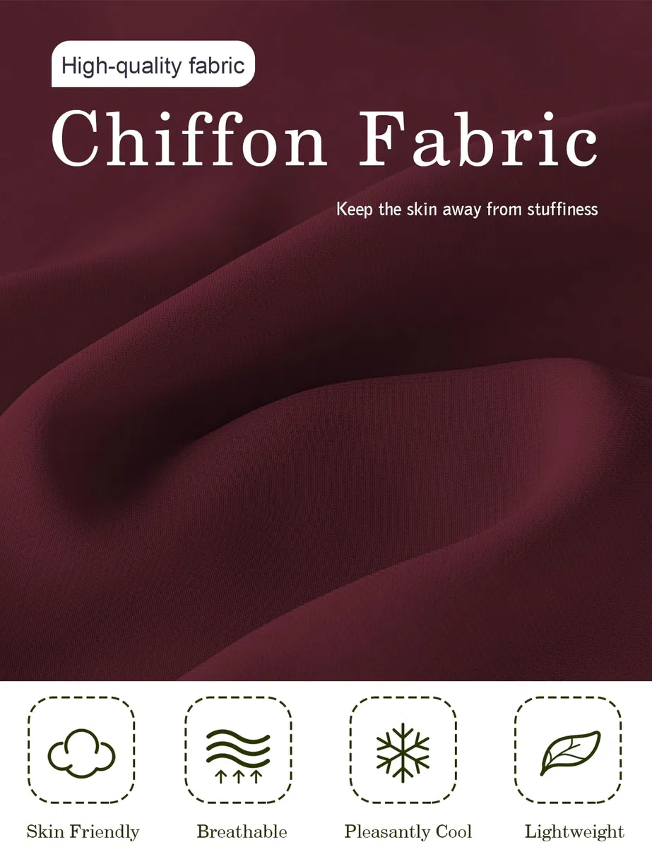 BEAUTELICATE Chal Estola de Gasa Elegante para Mujer Chifón Capa Poncho Ligera para Novias Bodas y Vestidos de Noche