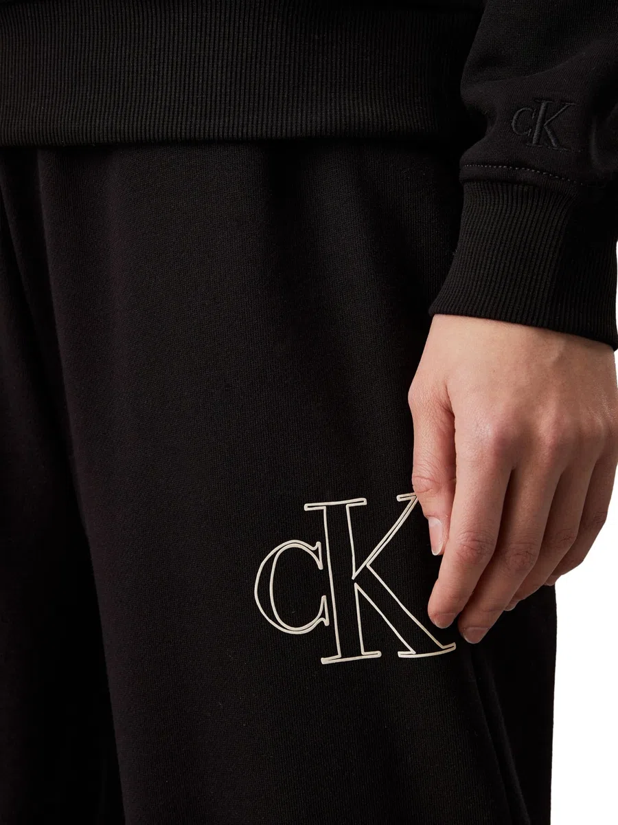 Calvin Klein Diffused CK Sweatpants J20j223967 - Pantalones de Chándal Mujer