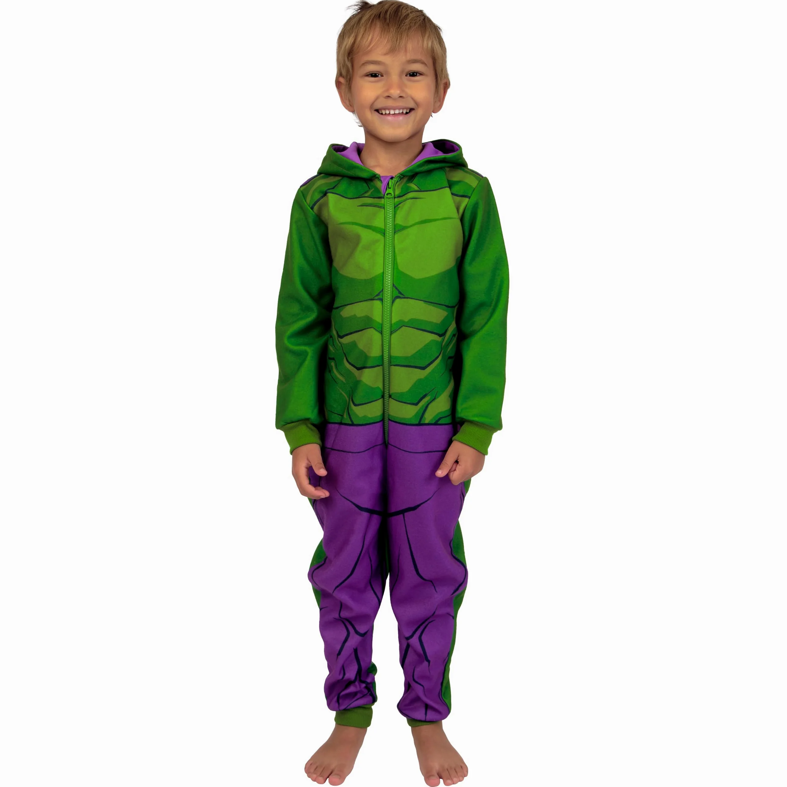 Marvel Pijama Niño | Hulk Pijamas Polares | Pijama Polar Niño | Pijama Manta | 2 E 12 Años