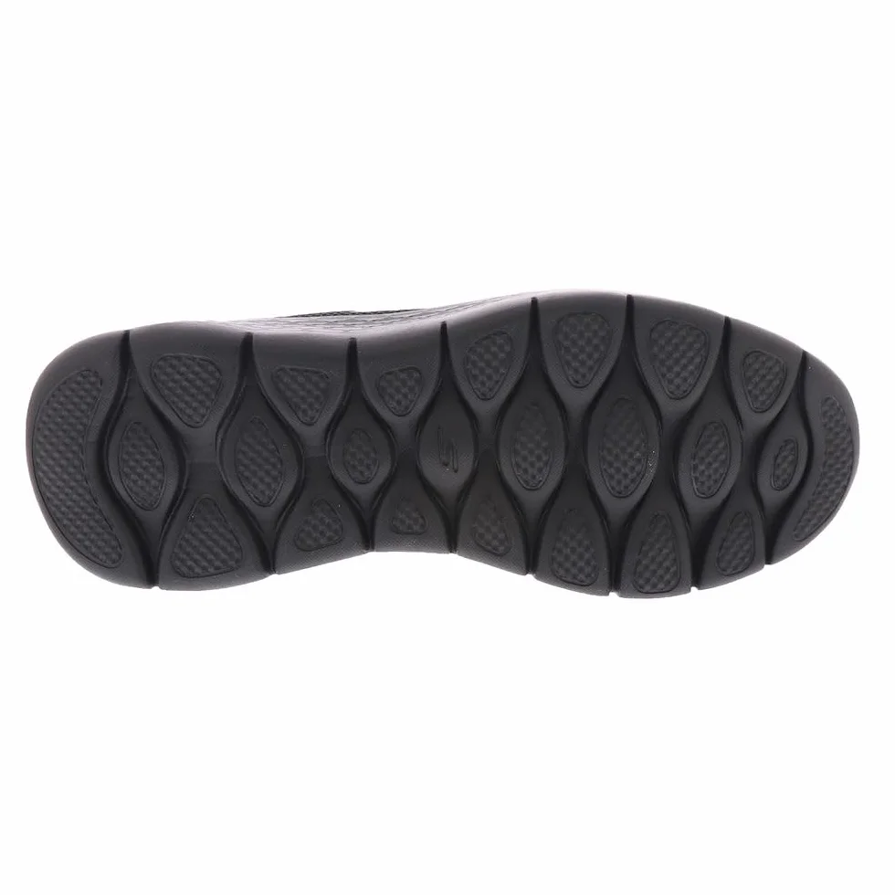 Skechers Slip-INS GO Walk Flex, Zapatos Hombre, Negro y Negro, 41 EU
