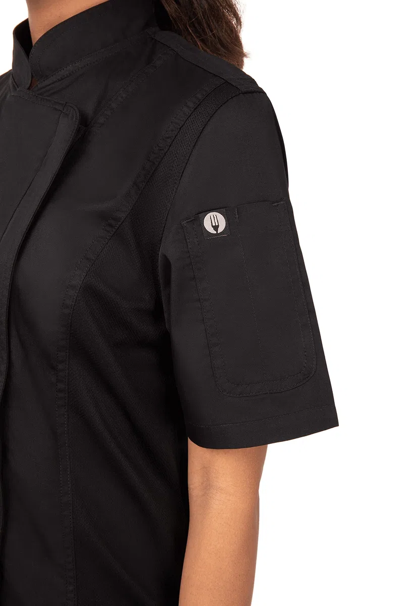 Chef Works Abrigo de Chef Springfield Chaqueta de chef Mujer