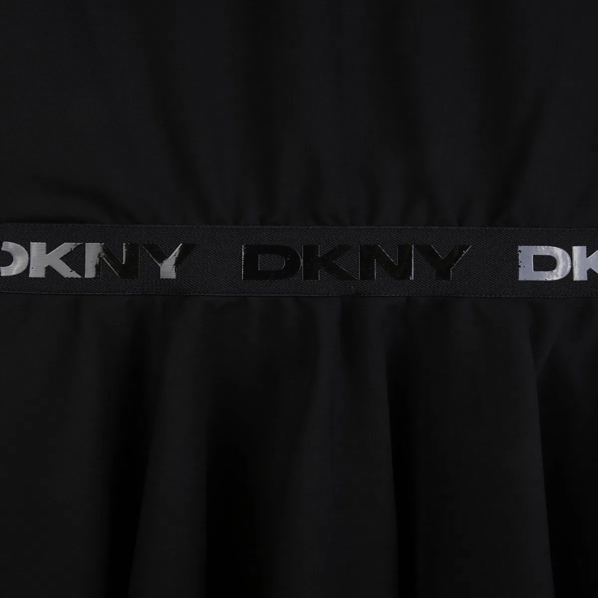 DKNY Vestido para niña, Negro, 14 años
