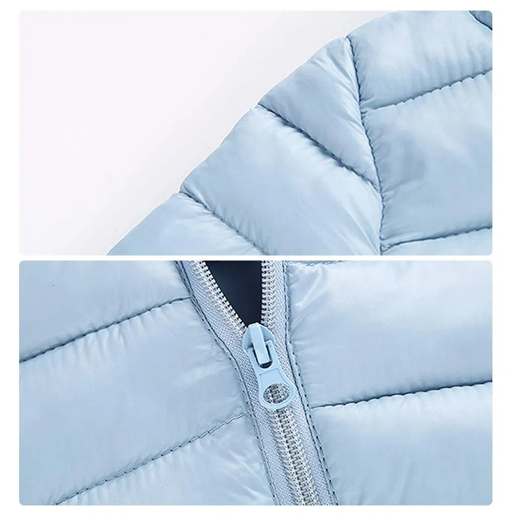 JiAmy Bebé Chaqueta Invierno Abrigo con Capucha Ligero Trajes Ropa de Calle Acolchado 6 meses - 5 Años