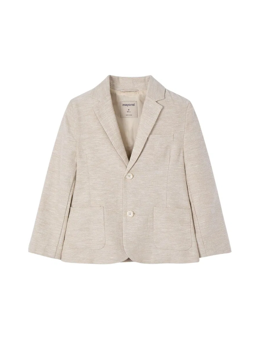 Mayoral Americana Lino Suiting para niño 4 años (104cm)