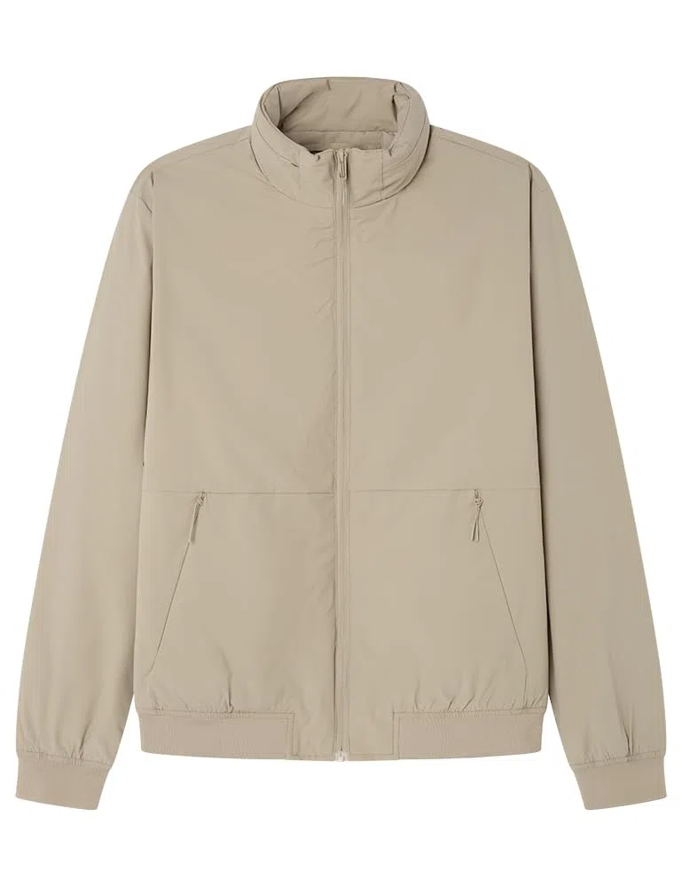 SPRINGFIELD Smart Puffed Funnel Technical Jacket With Hidden Hoodie On Neck. Chaqueta Abolojada Hombre