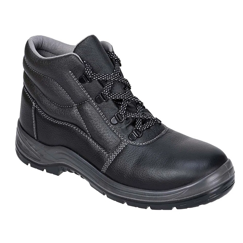 Portwest Bota Steelite Kumo S3, Tamaño: 50, Color: Negro, FW23BKR50