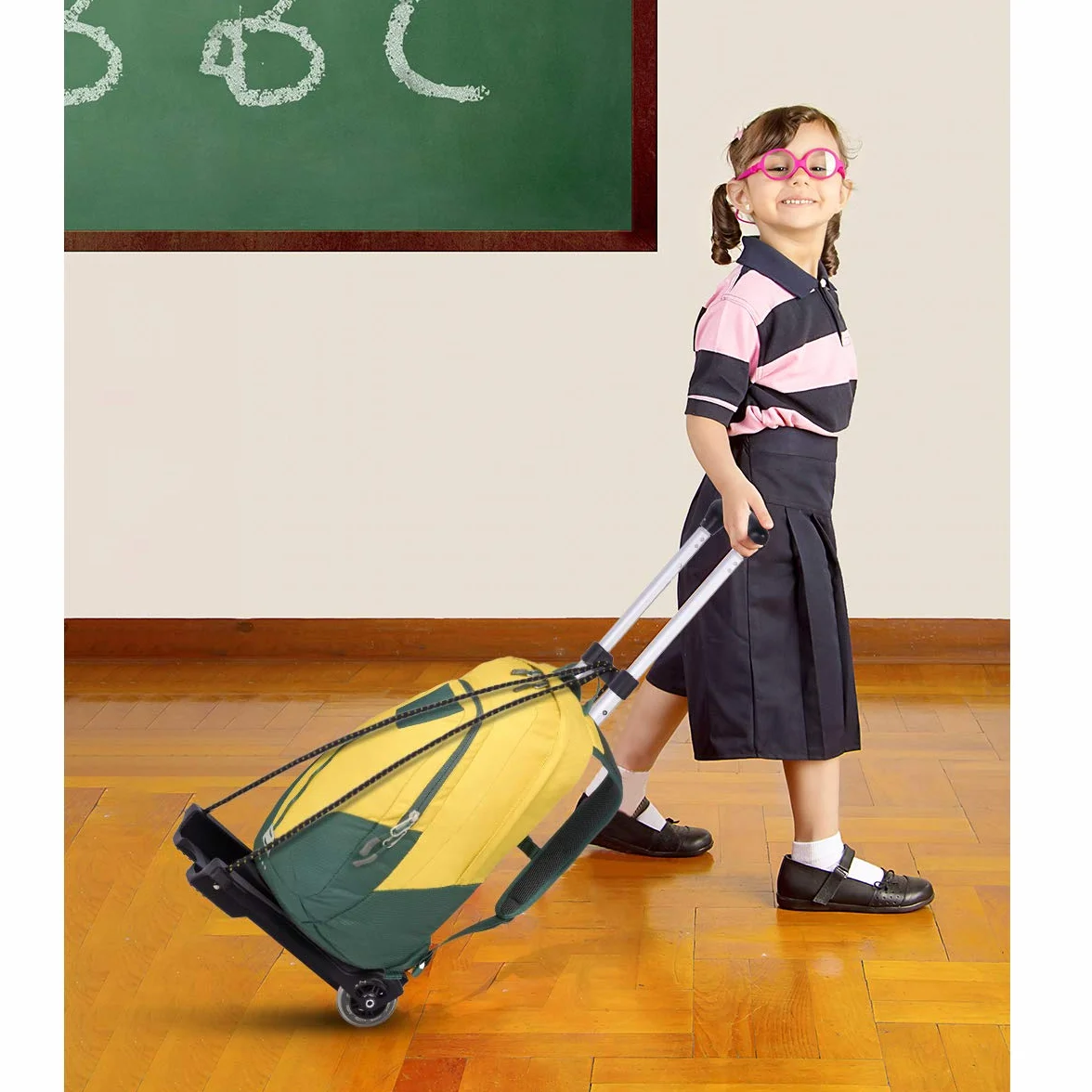 Hivexagon Carrito de Equipaje Plegable, Compacto Ligero Duradero de Aluminio Capacidad de Carga de 40kg/88lbs para Equipaje, Viajes, de Compras, Uso en Oficina y Transporte HG405