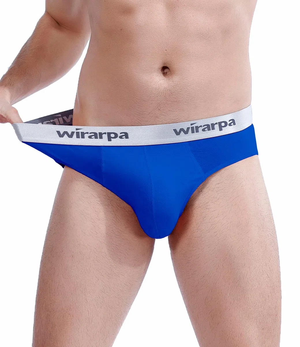 wirarpa Calzoncillos Slips para Hombre Algodón Elástica Talla S-XXL