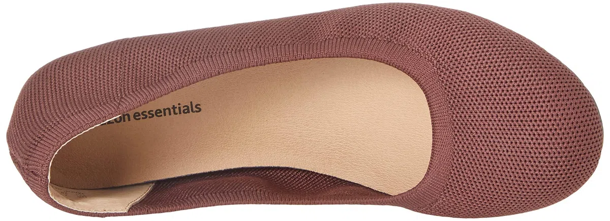 Amazon Essentials Mujer Bailarinas de Punto