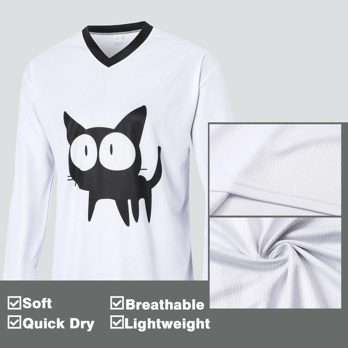 UGLY FROG Vestir la Bicicleta Camiseta de Ciclismo Camiseta de Hombre de Mangas Cortas/largas Camiseta de Descenso MTB Top Respirante Humedad Wicking DEHerFBT01