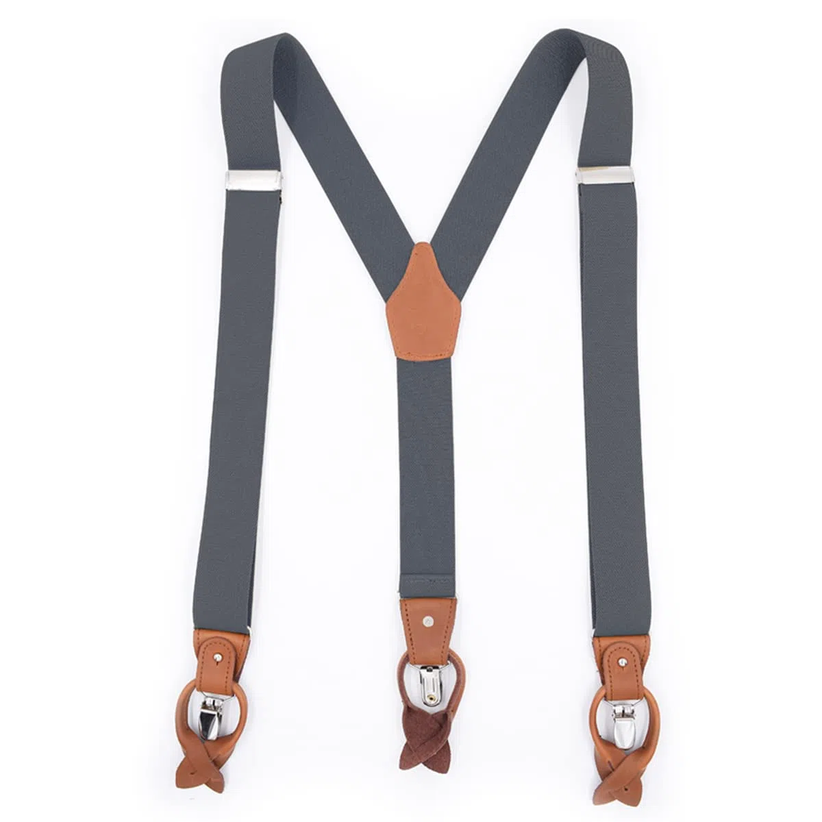 Genérico Tirantes De Hombre De Hombros Anchos, Elásticos Ajustables En Forma De Y, Clips De 3,5 Cm De Ancho, Correas De Trabajo Resistentes Y Duraderas (Degree)