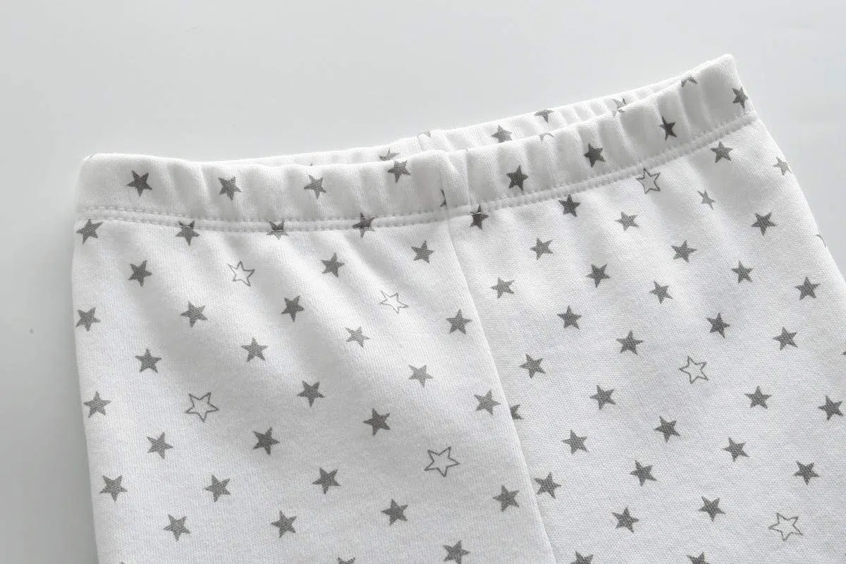 Kiddiezoom Paquete de 4 pantalones de forro polar neutro, unisex, para bebé, niños, niñas, 4 unidades
