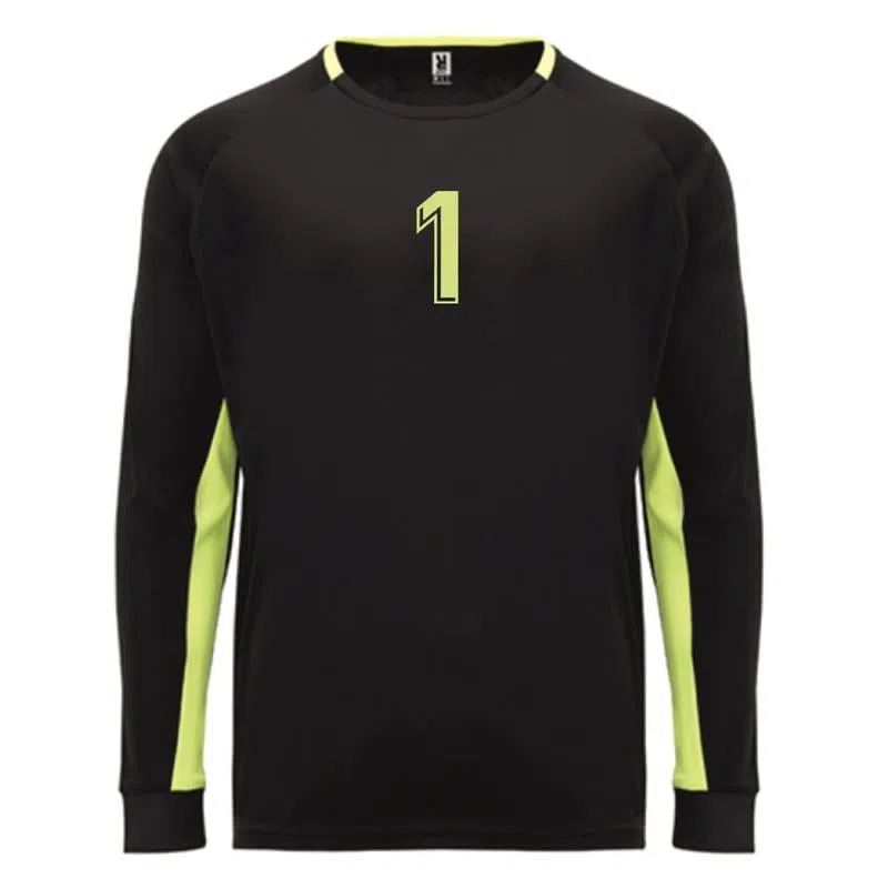 Camiseta de portero de fútbol, número 1 - para niños