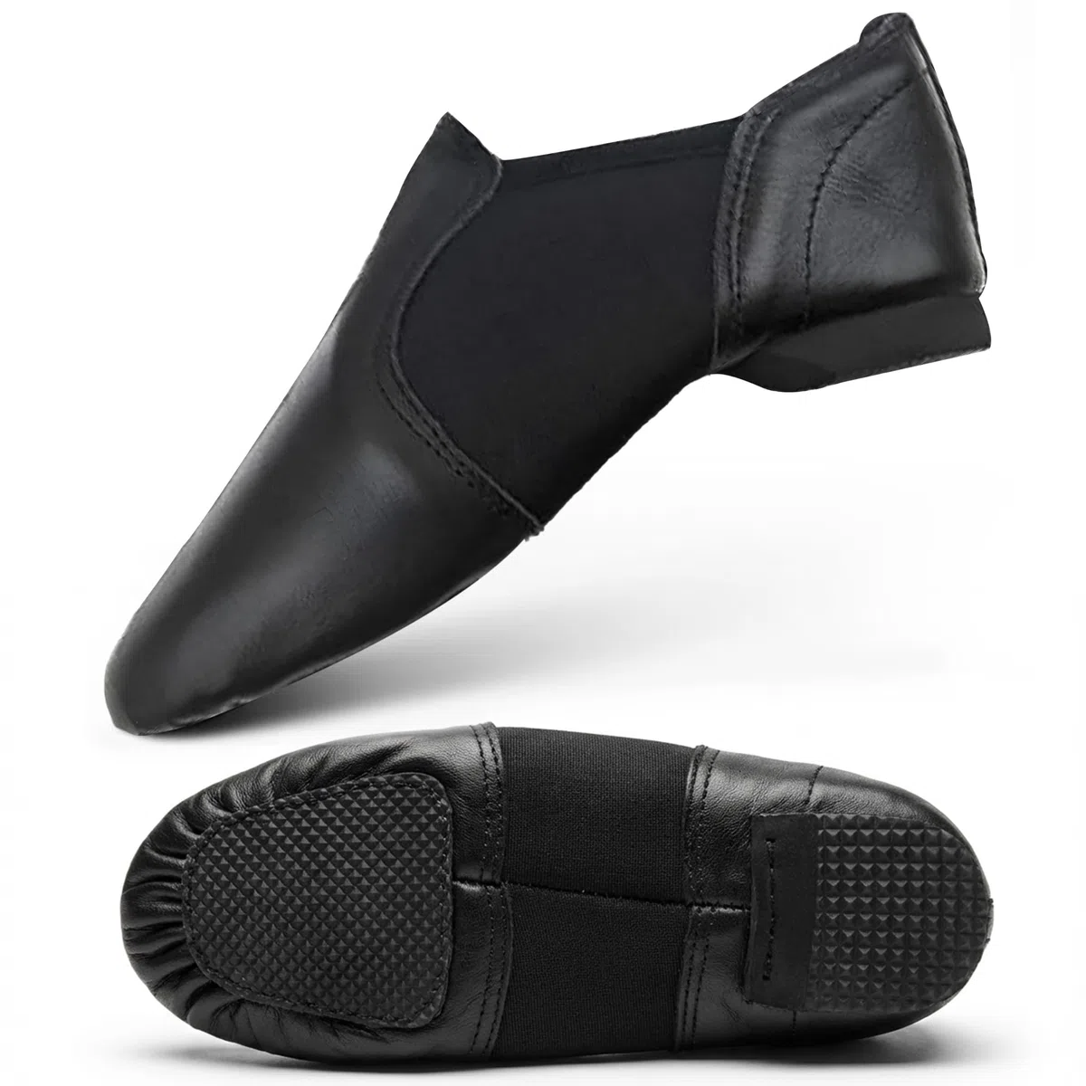 Zapatos de jazz de neopreno, zapatos de baile de jazz, zapatos de cuero para jazz y baile moderno