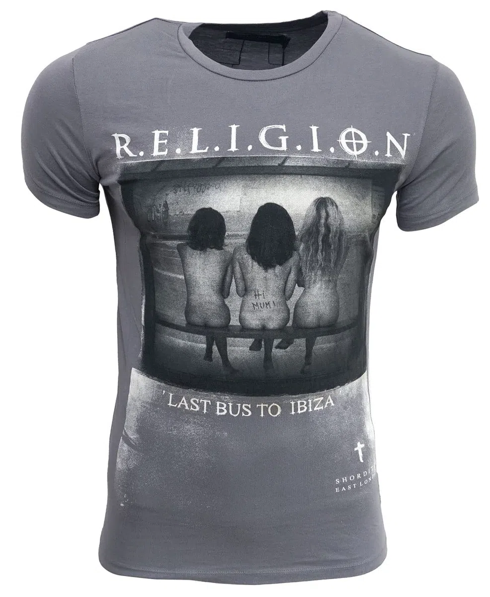 Religion Clothing Last Bus - Camiseta para hombre