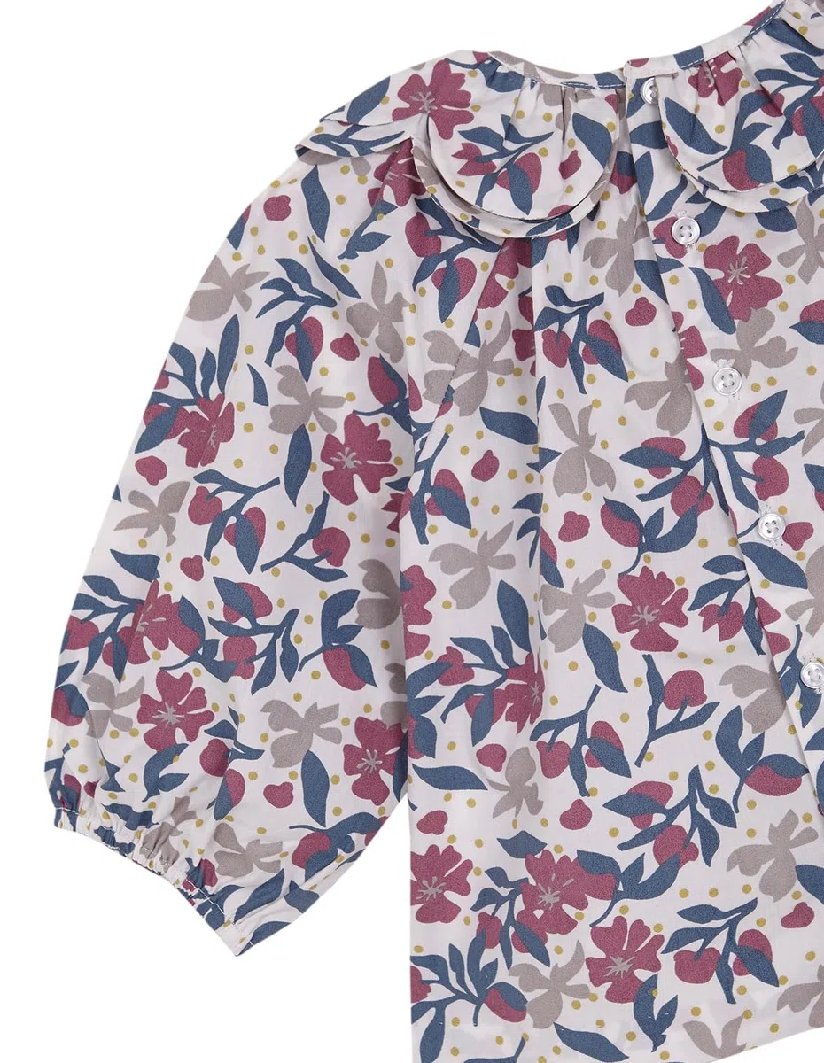 Gocco Blusa Flores Grandes Bebés