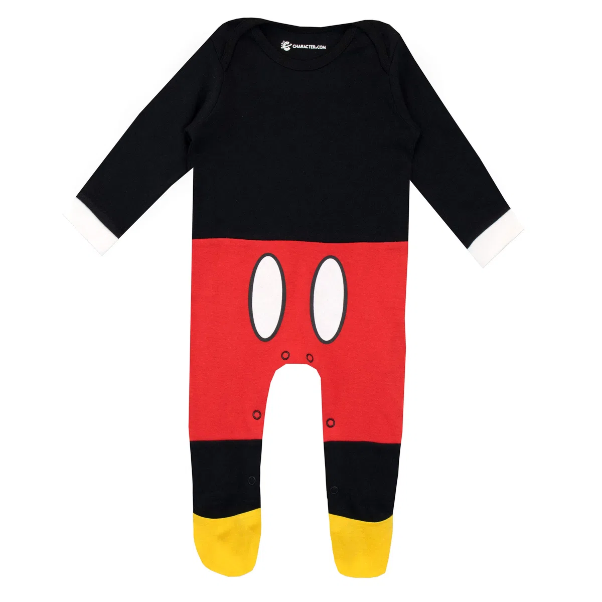 Disney Pijama Conjunto de Pijama Entera y Gorro para Niños Bebés Mickey Mouse