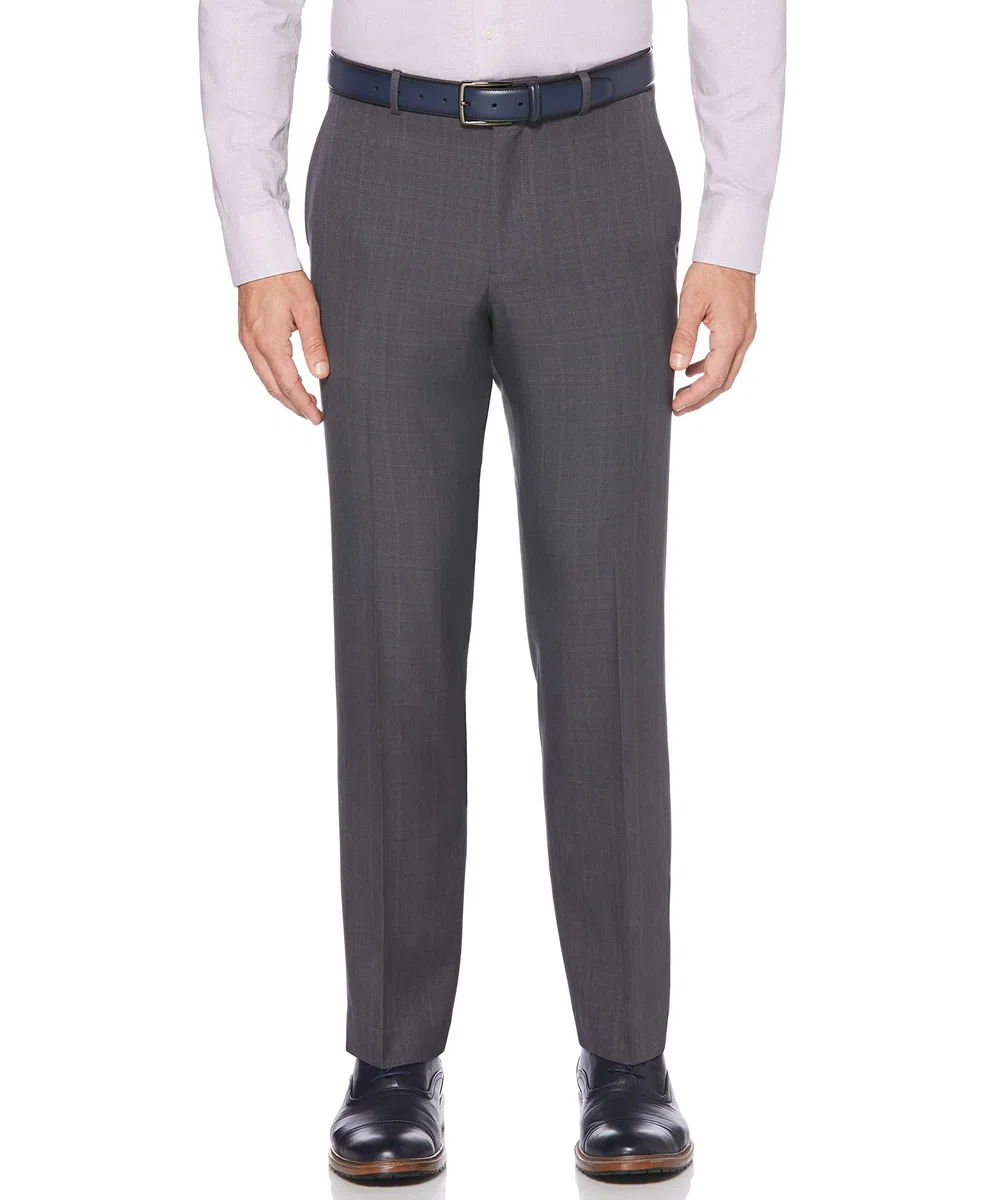 Perry Ellis Portfolio Modern-fit Performance Pant - Pantalones para Vestir Hombre