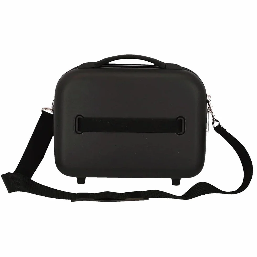 ROLL ROAD India, Neceser ABS Adaptable Unisex Adulto, Negro (Black), Media
