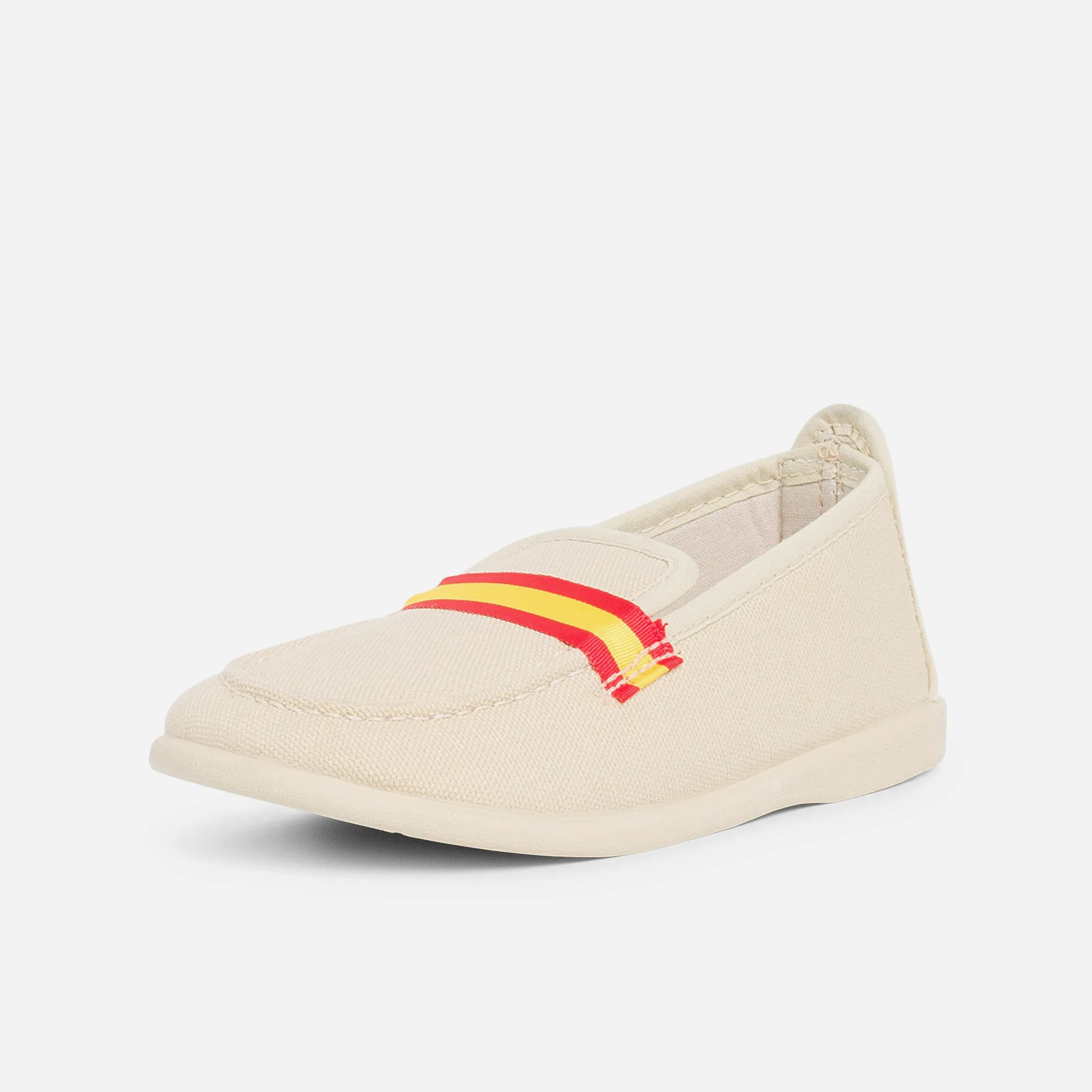 Pisamonas Mocasines Niño Tela Bandera Tallas Altas