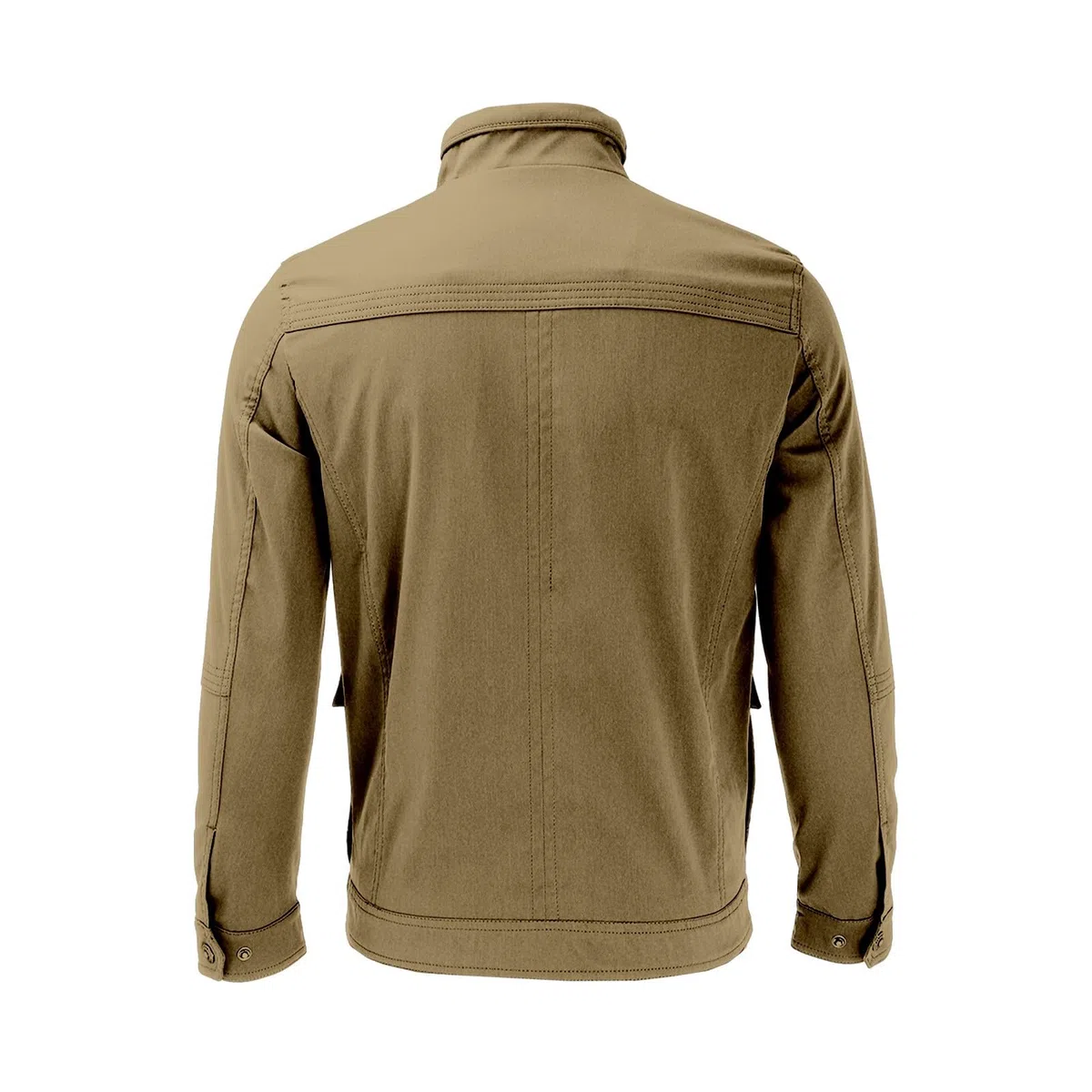 Chaqueta para hombre con múltiples bolsillos, chaqueta militar para hombre, táctica, casual, cuello alto, ropa de trabajo, chaqueta de manga larga, abrigos de ocio, chaquetas con cremallera completa
