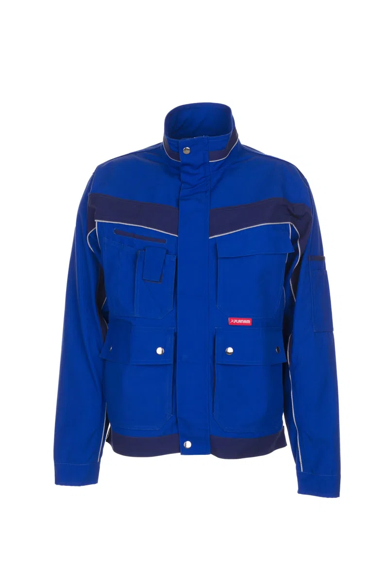 Planam Plaline Chaqueta de cintura Plaline, talla 54, en azul aciano/marino unisex (Pack de 1)