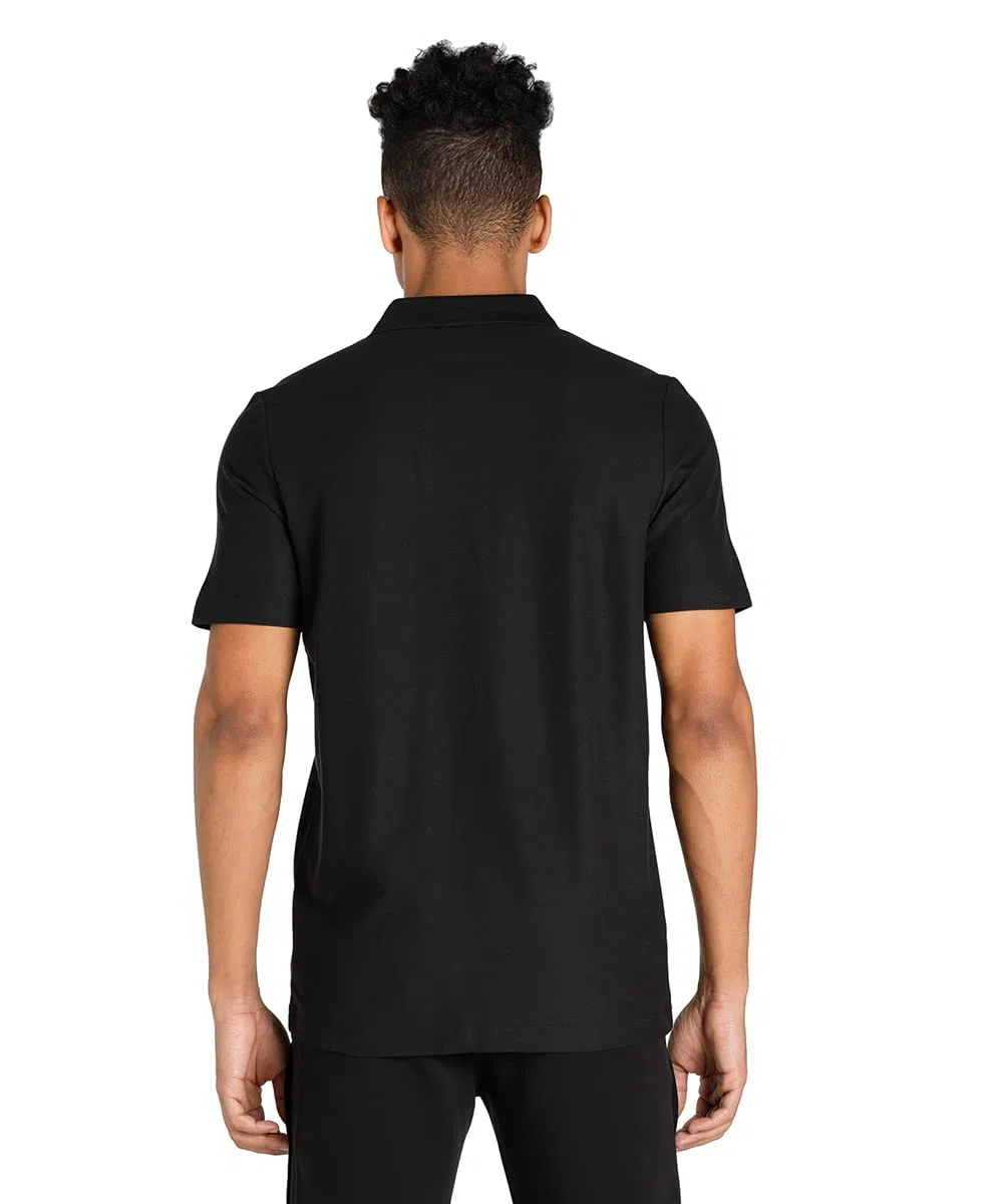 2022 Mercedes Basic Polo Football Soccer T-Shirt Camiseta (Black)