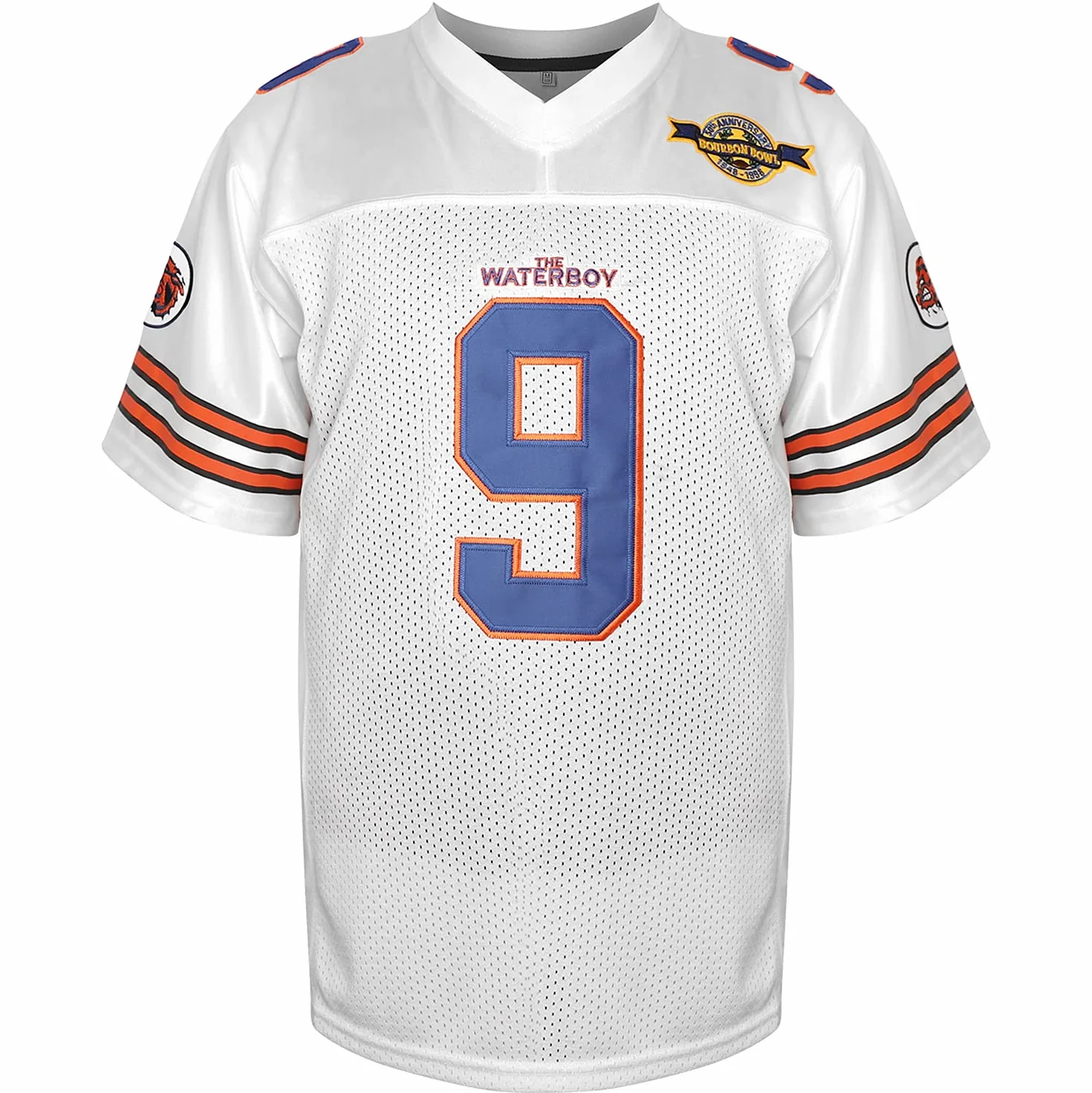 Phoneutrix - Camiseta de fútbol americano de los Mud Dogs de la Bourbon Bowl de Bobby Boucher, número 9, de la película El Aguador