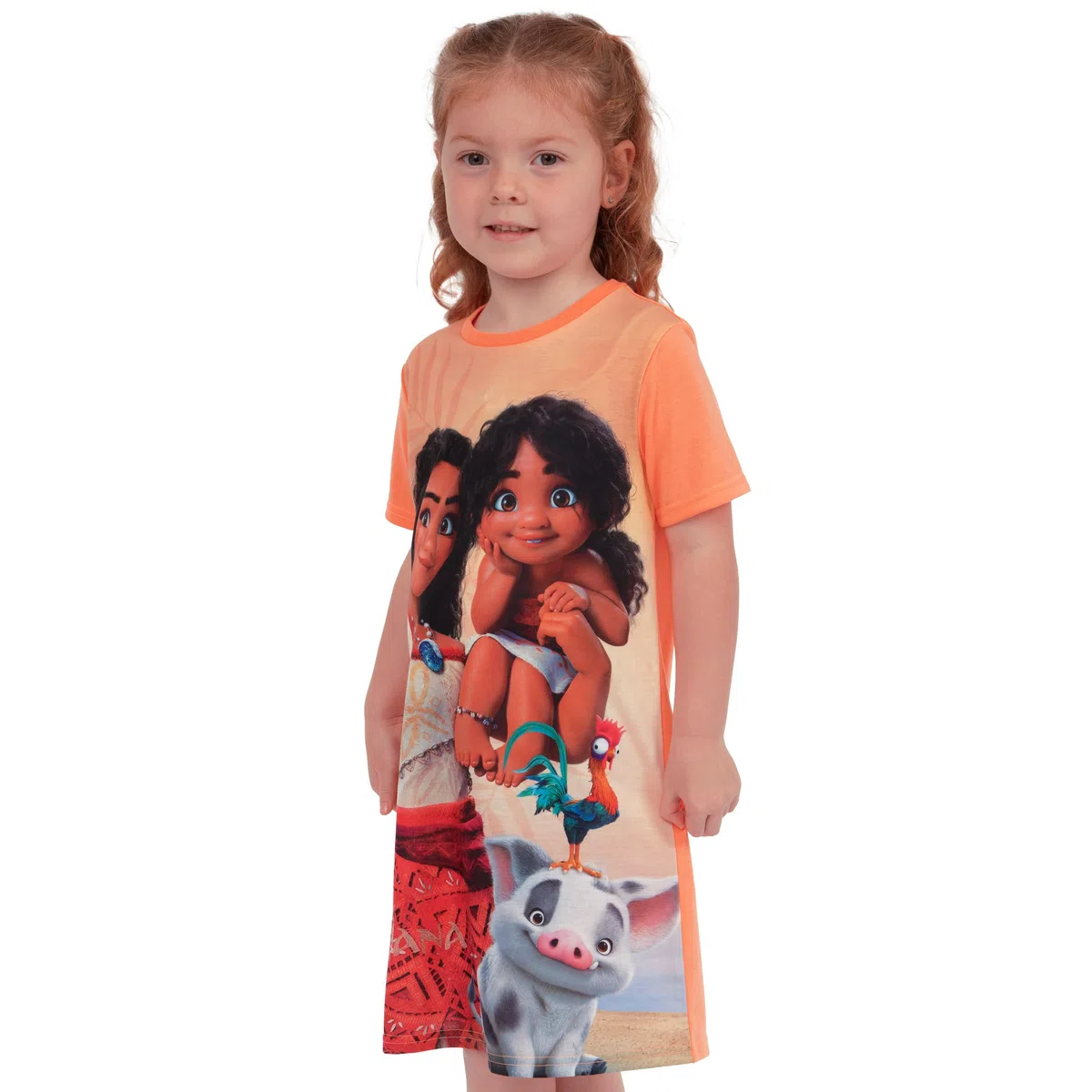 Disney Pijama Niña Moana | Camisón Niña Vaiana 2 | Pijama | Camisones