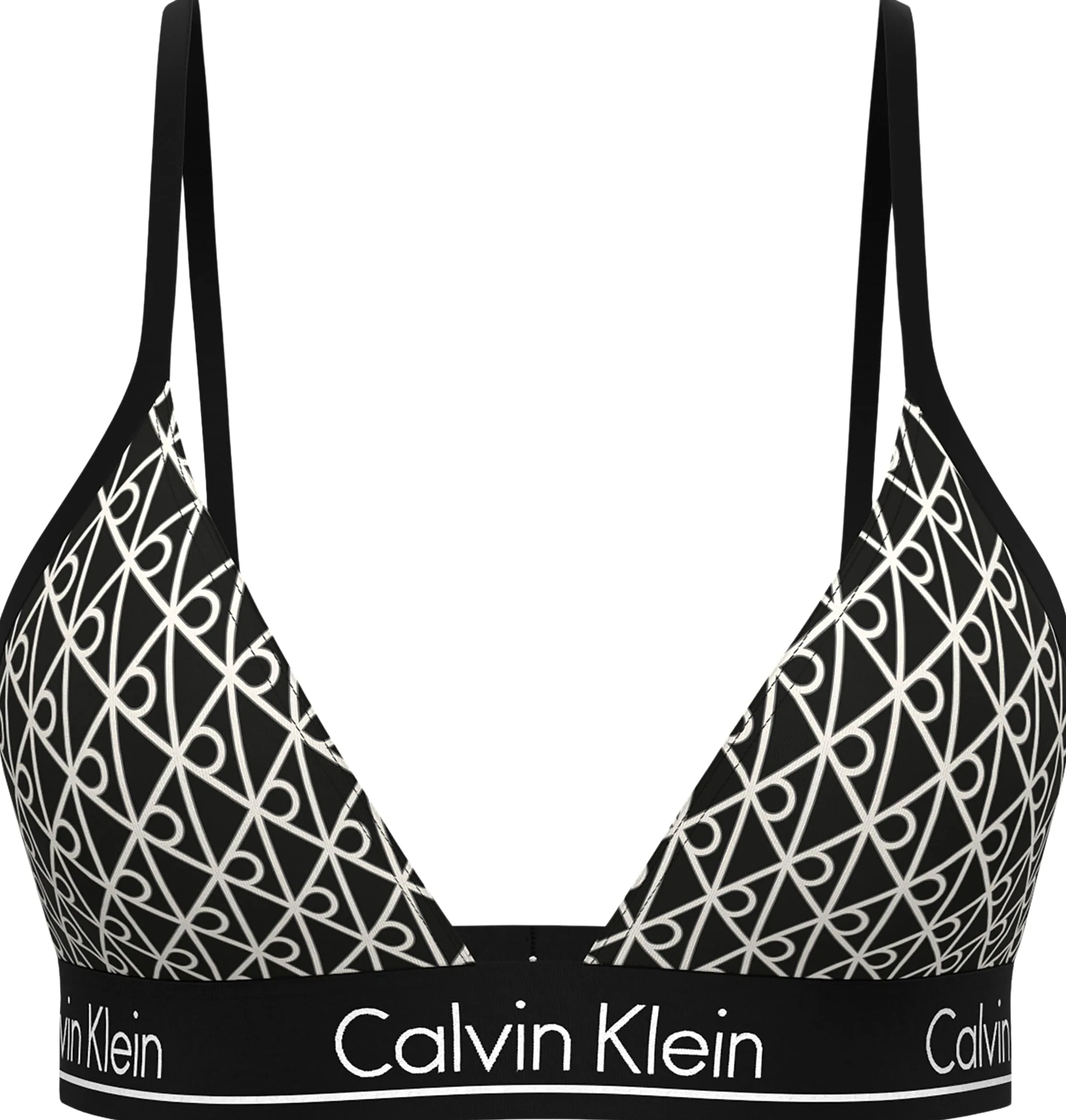 Calvin Klein Triangle Lv00q61208 Tops de natación Mujer (Pack de 1)