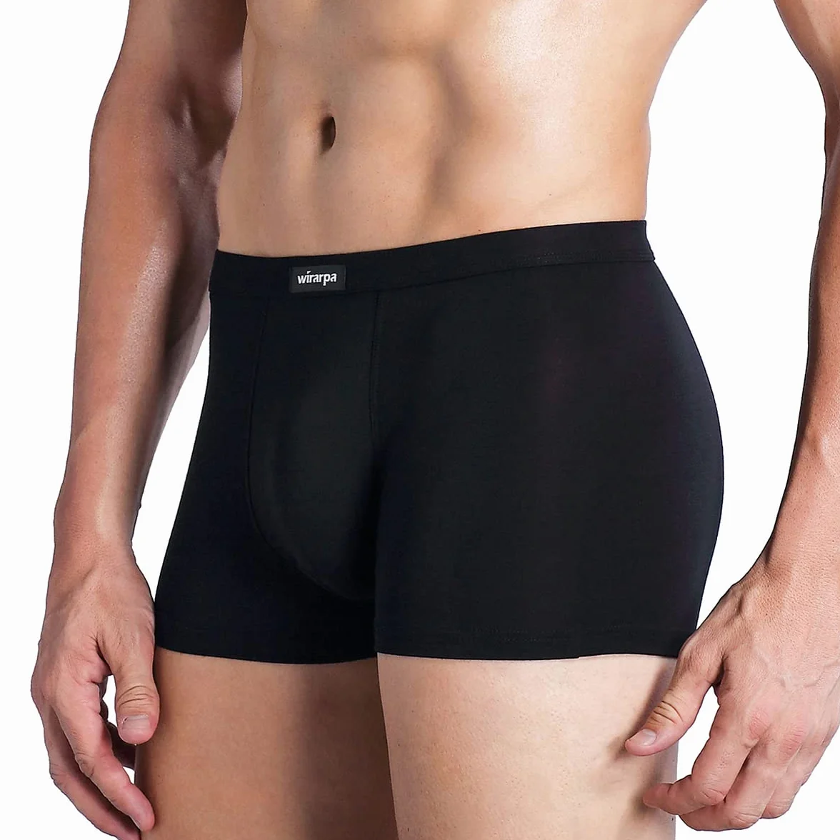 wirarpa Calzoncillos Bóxers Hombre Microfibra Ropa Interior Multicolor Underwear Trunks Pack de 4