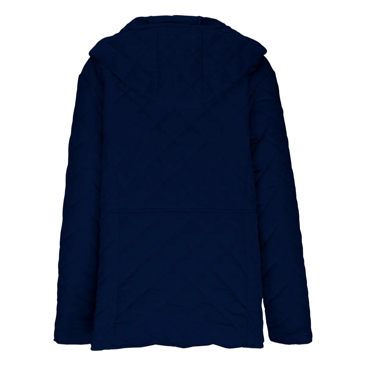 HAOLEI Chaqueta Acolchada Mujer de Invierno Chaquetas Ligera con Capucha Casual Abrigo Acolchado de Manga Larga con Botones Color Sólido Cómoda Cazadora de Algodón Termico Moda Outwear con Bolsillos