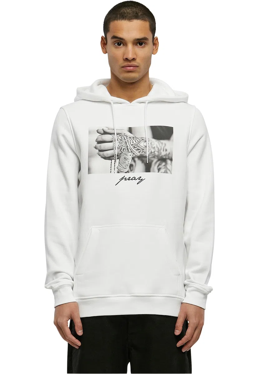 Mister tee (MISUQ) Pray 2.0 Sudadera con Capucha Hombre