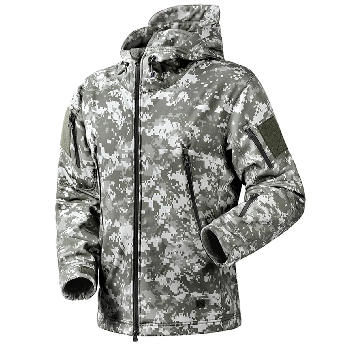 Chaqueta De Caza Hombre, Caza Tactica Militar Entretiempo Casual Militares Chaqueta Casual Hombre, Térmico Cálido Camuflaje Ropa Tactica