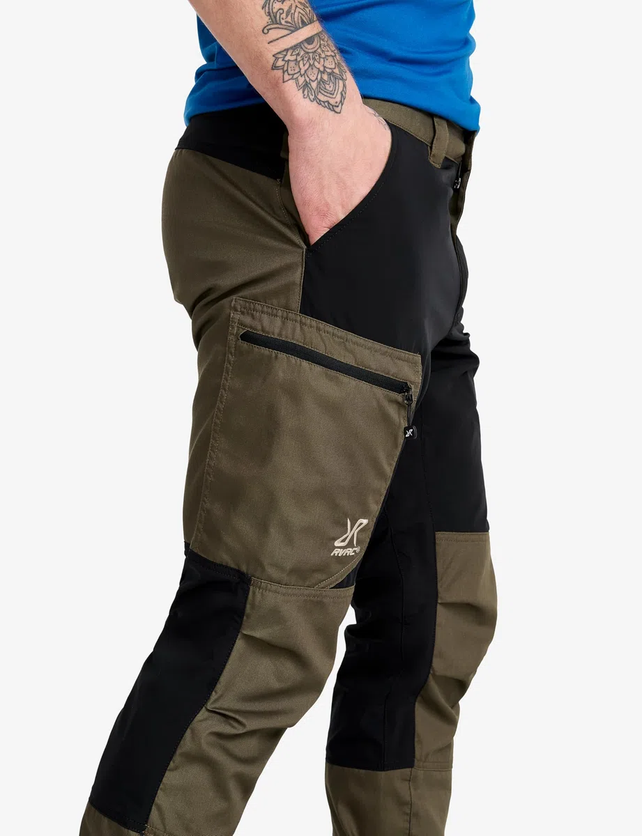 RevolutionRace Rambler Lightweight Pants para Hombre, Pantalones de Senderismo duraderos y Ligeros