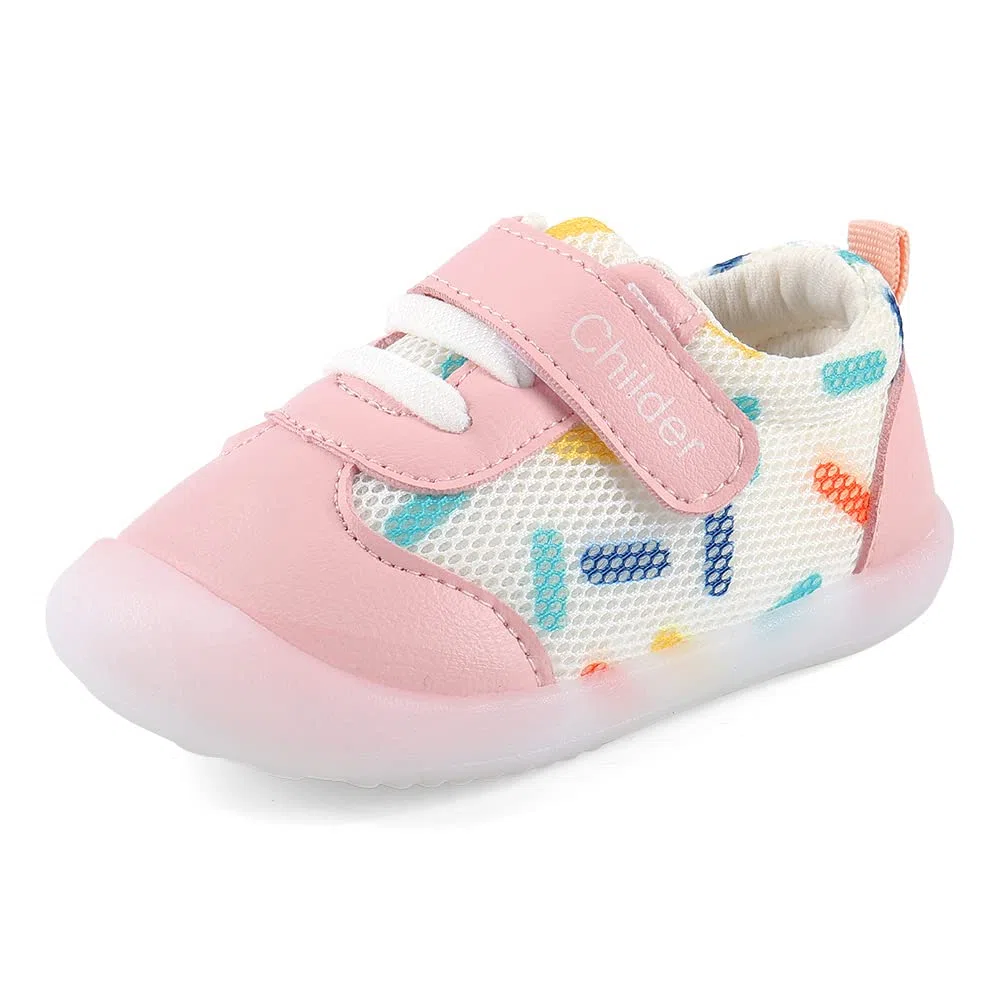 MASOCIO Unisex Zapatillas Bebé Niño Niña Zapatos Primeros Pasos con Suela Goma Antideslizante