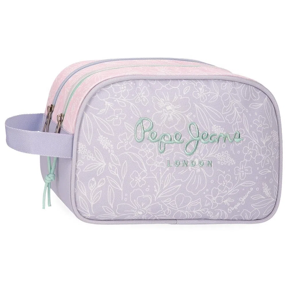 Pepe Jeans Renata Estuche Escolar, Neceser, Tamaño Ideal para llevarlo en la Mochila. De Joumma Bags