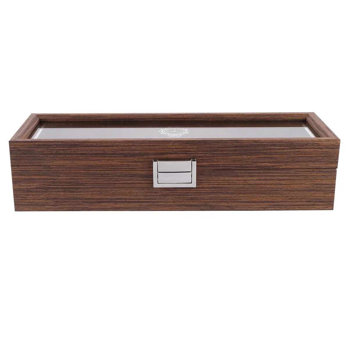 Angoily Caja de Relojes de Madera Roja 6 Ranuras, Estuche Elegante y Vintage para Proteger y Organizar Relojes, Adecuado para Obsequio de Cumpleaños