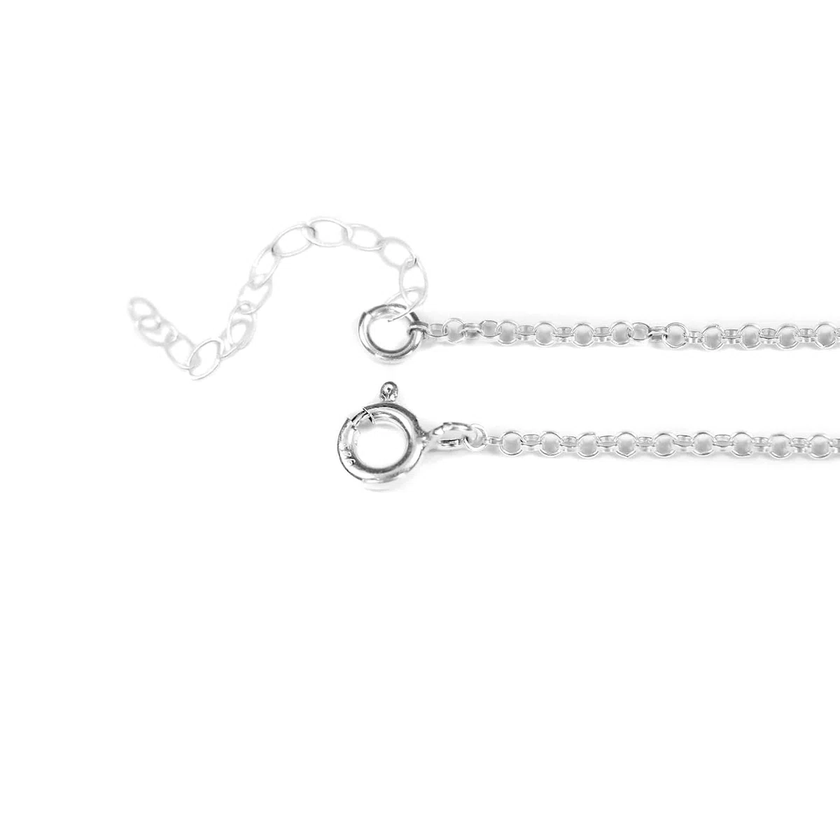 Collar infinito “La mejor profe” en plata de ley 925 Medidas: 37x12mm | Colgante personalizado con inscripción | Regalo único para maestras fin de curso. Modelo La Mejor Profe.