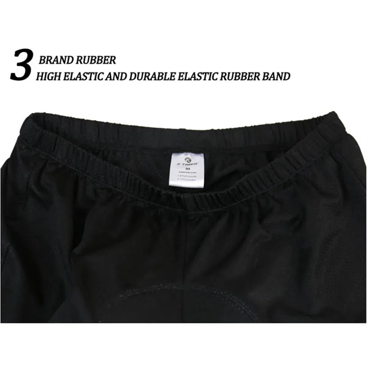 Culotte Ciclismo Hombre Pantalones Cortos de Ciclismo de Malla Transpirable a Prueba de Golpes, Ropa Interior de Ciclismo con Almohadilla de Gel Engrosada 5D Pro Ropa Ciclismo Hombre(3XL)